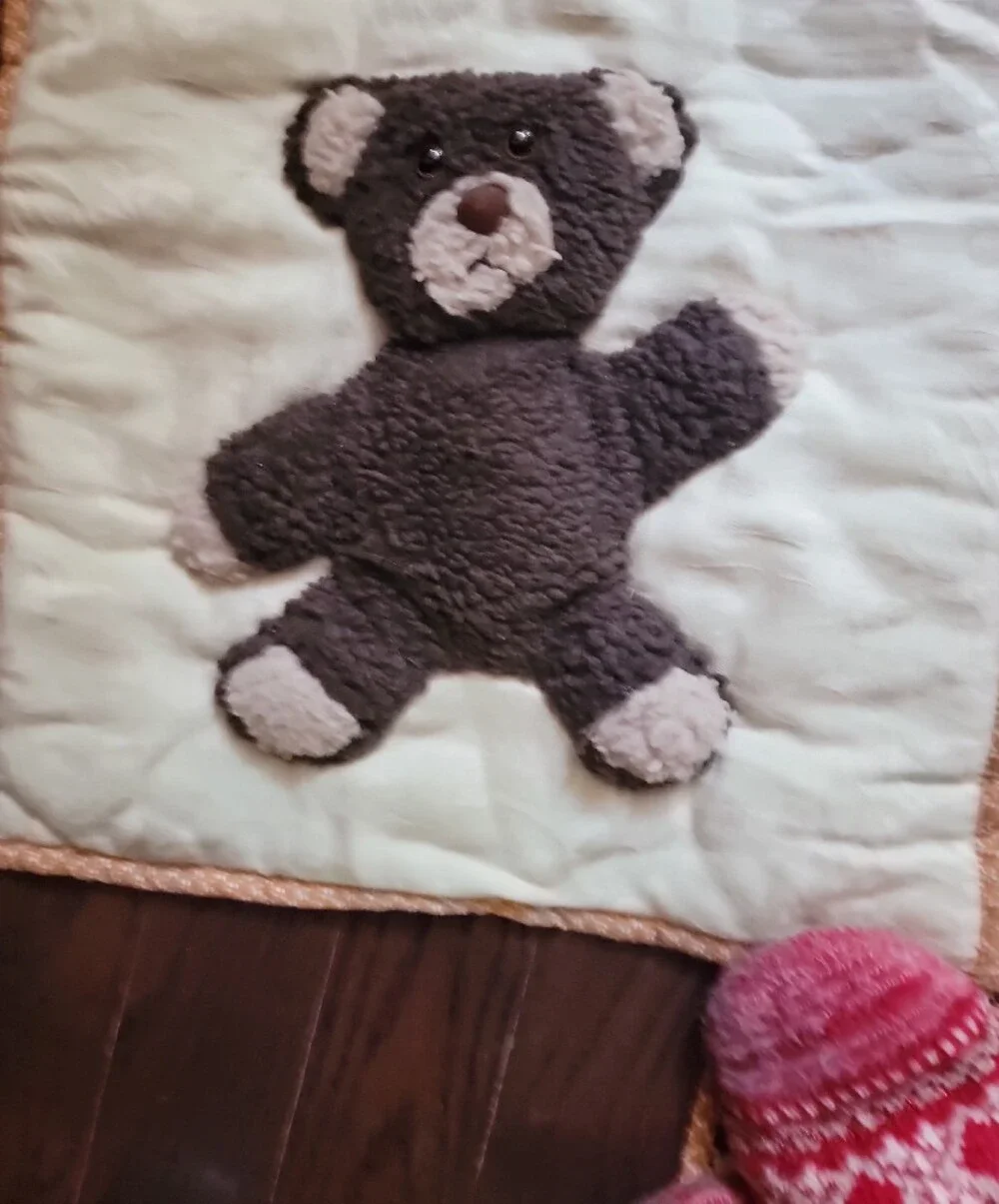 Teddy Bear Patchwork Quilt - Multicolor Bears